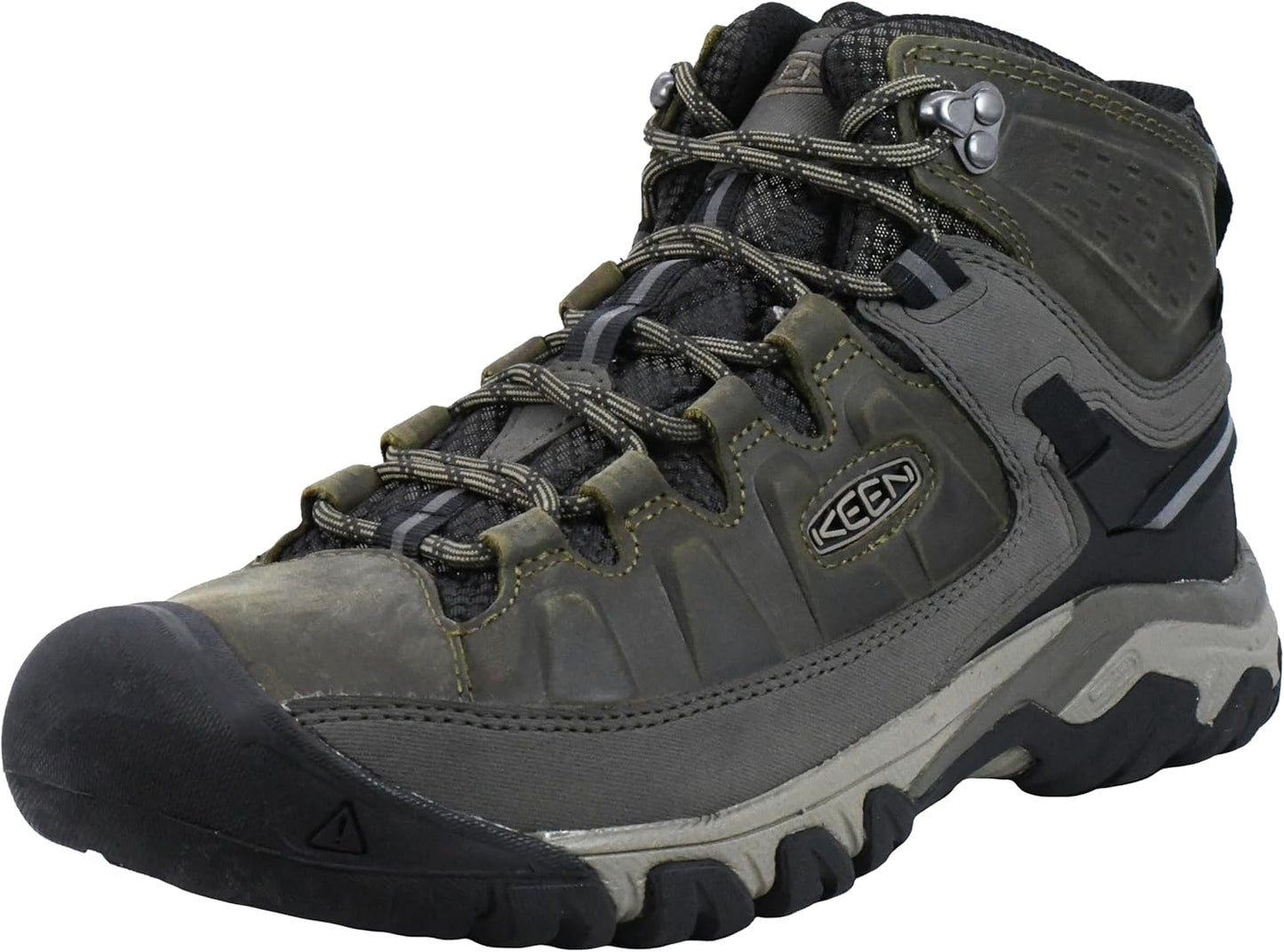 KEEN Men's Targhee Mid Waterproof Hiking Boots for Adventure