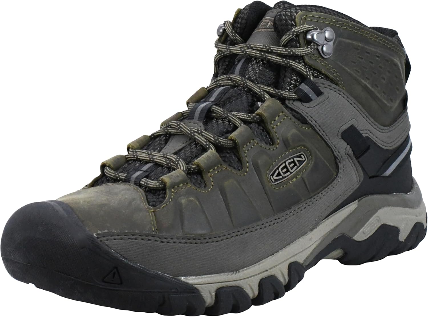 KEEN Men's Targhee Mid Waterproof Hiking Boots for Adventure