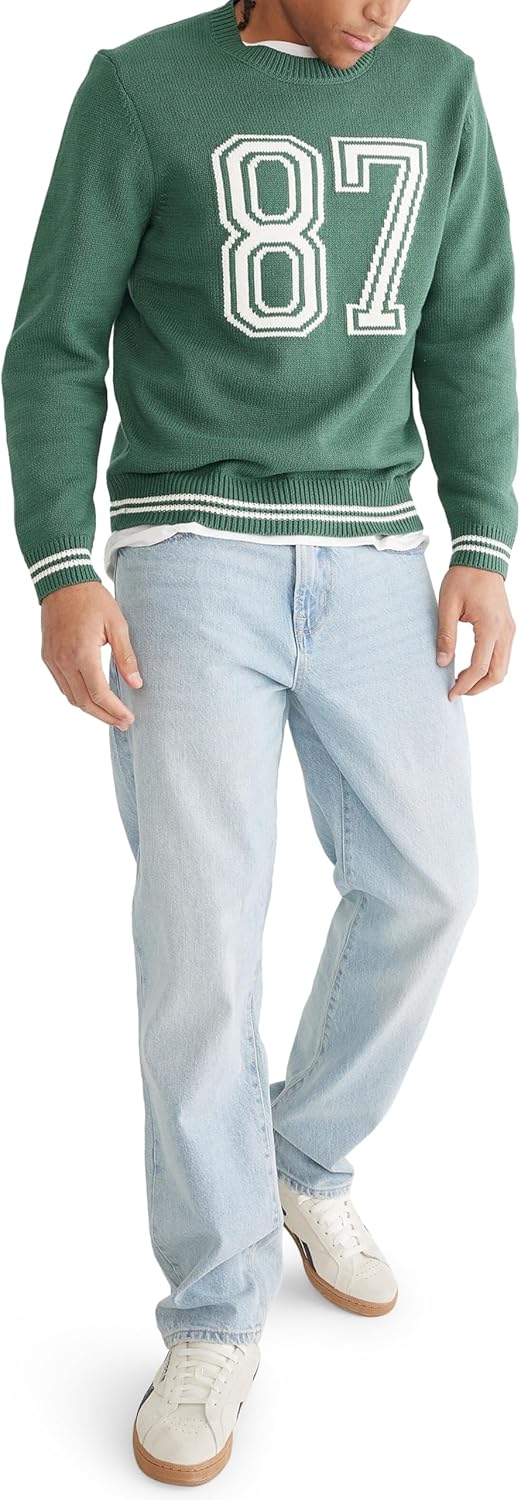 AEROPOSTALE Mens Loose Straight Jean for Ultimate Comfort
