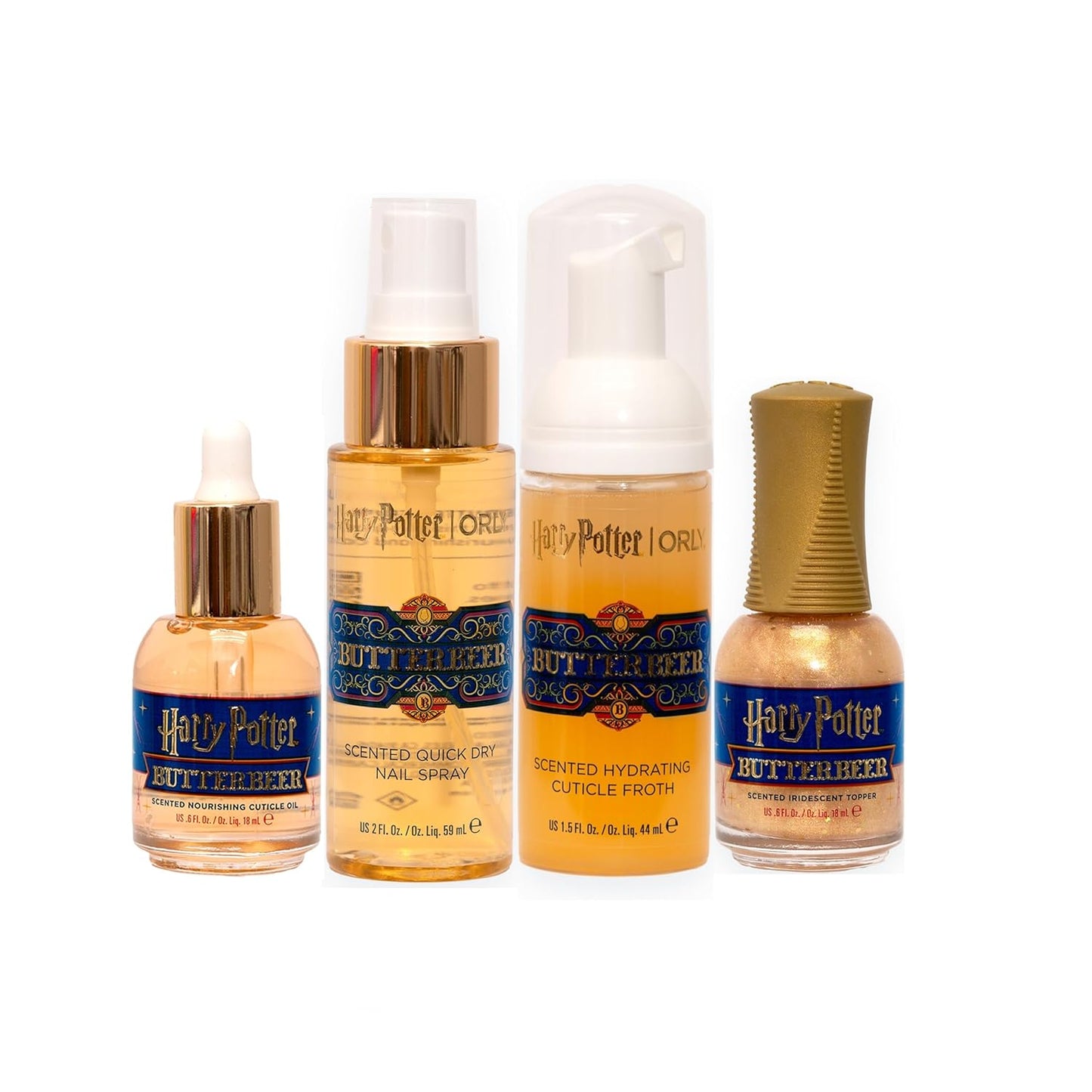 ORLY X HARRY POTTER BUTTERBEER Nail Care Collection Set Review