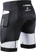 Men's Cycling Shorts Padded Bike Riding Pants - Supportive Padding