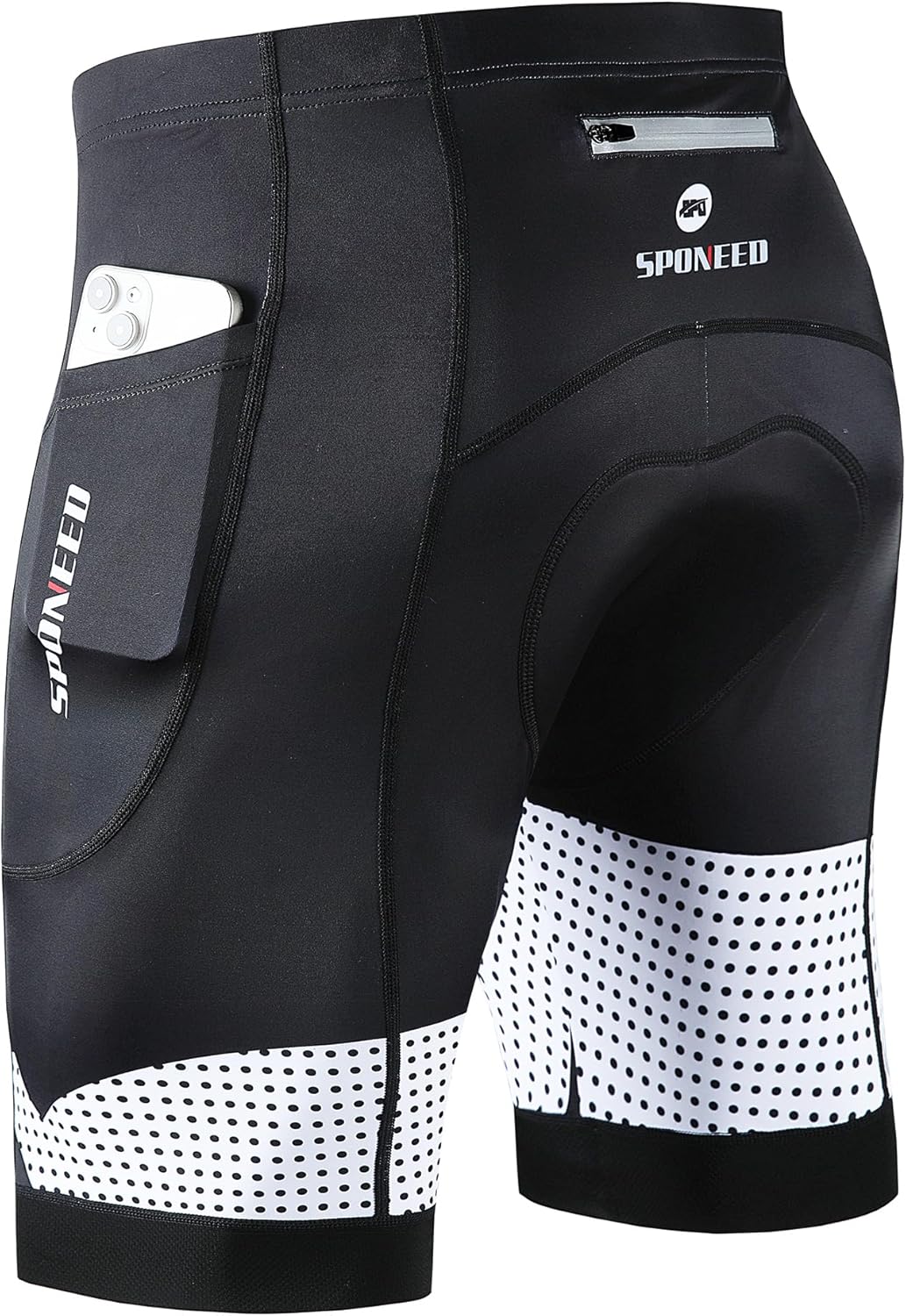 Sponeed Men's Cycling Shorts Padded for Ultimate Comfort