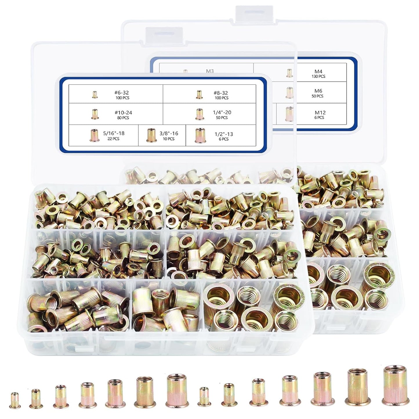 SAE & Metric Rivet Nut Kits for All Your DIY Needs
