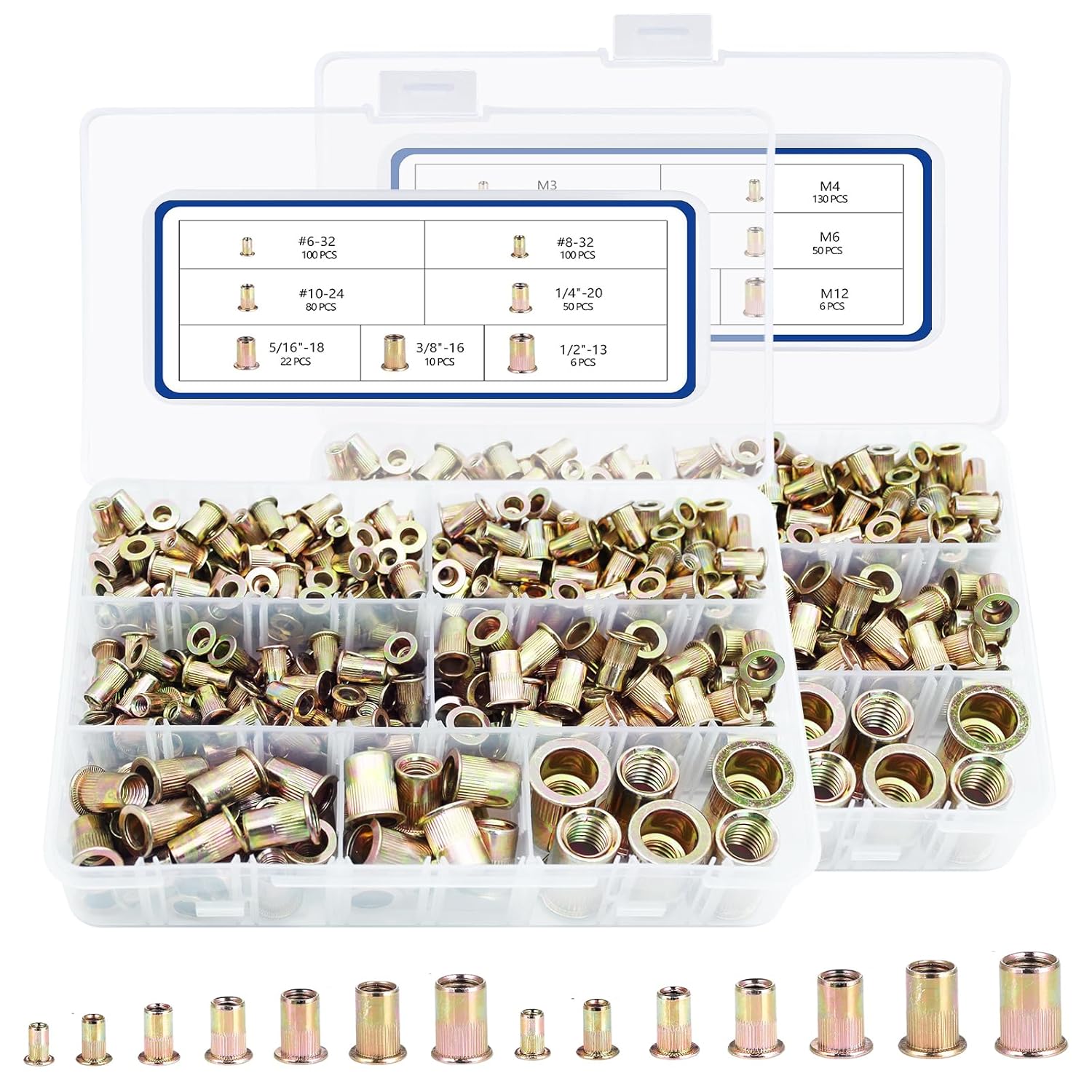 SAE & Metric Rivet Nut Kits for All Your DIY Needs