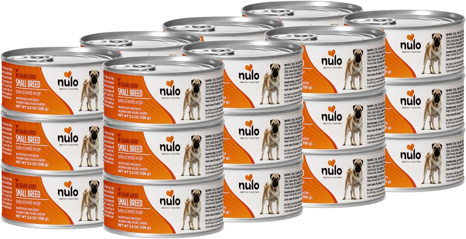 Nulo Small Breed Grain-Free Turkey & Lentils Wet Dog Food