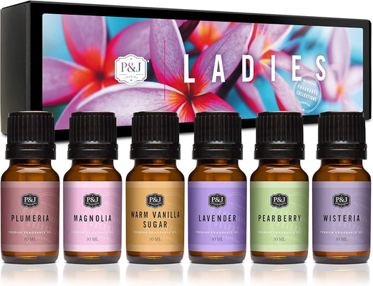 P&J Ladies Set | Candle, Soap, Diffuser Scents