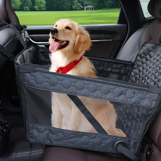 Prpeko Dog Car Seat - Secure & Comfortable Ride for Large Dogs