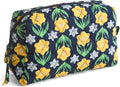 Women's Premium Cotton Medium Cosmetic - Quilted, Soft Feel
