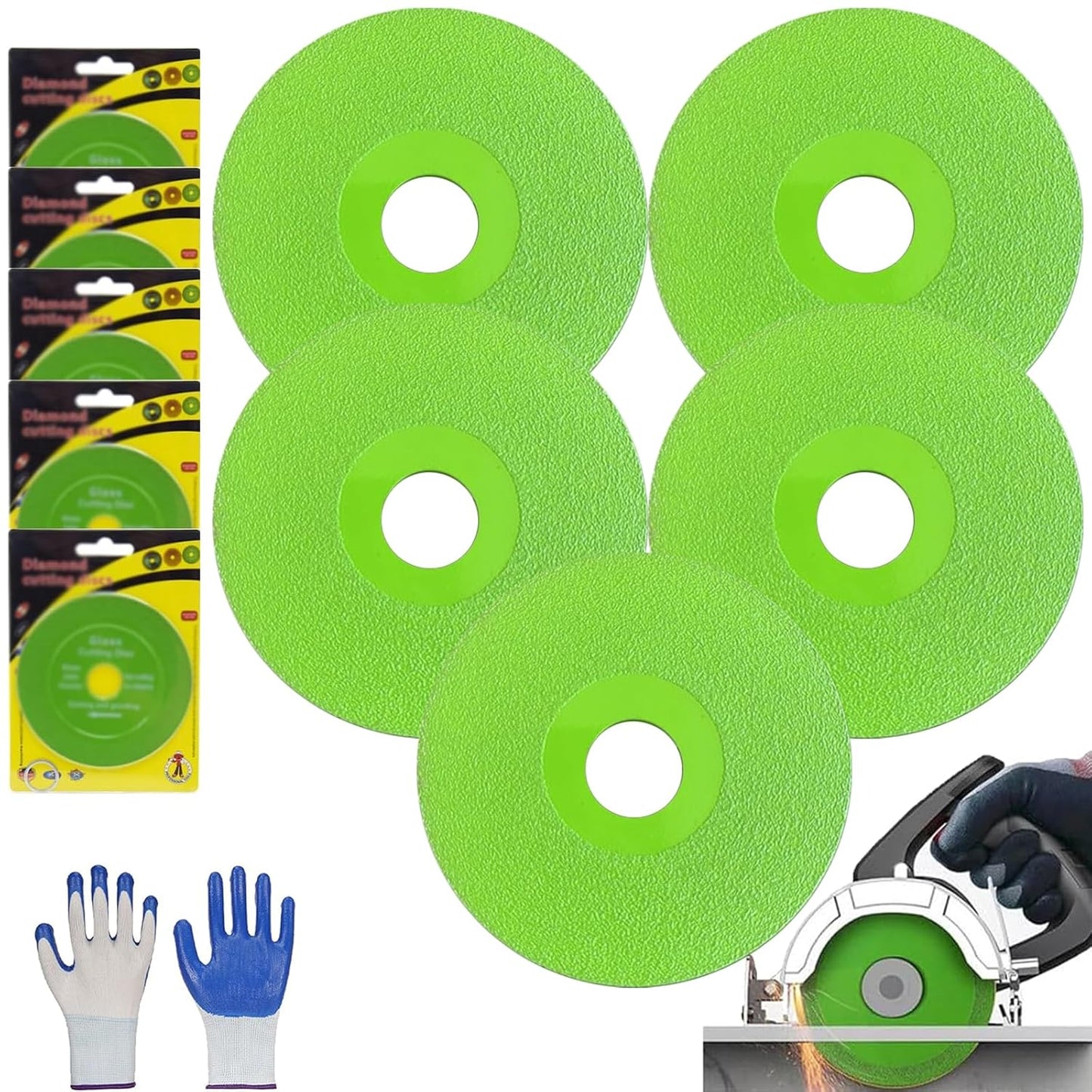 Ultra Thin Diamond Glass Cutting Blades 5pcs