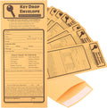 500 Key Drop Off Envelopes for After Hours Auto Shop - Durable Kraft