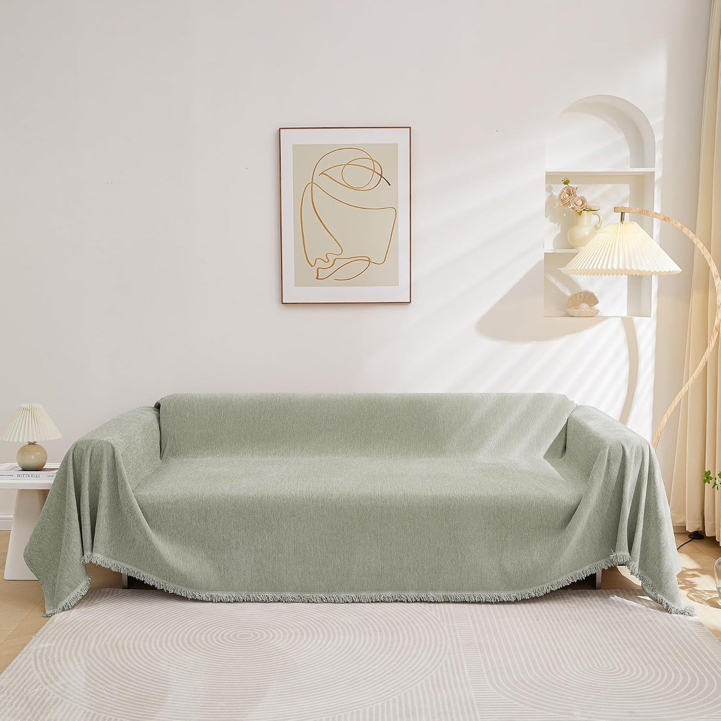 MEETSKY Couch Covers for 3 Cushion Sofa - Stylish and Durable