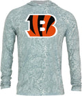 NFL Men's Zubaz All Over Lightweight Hoodie for Sports Enthusiasts