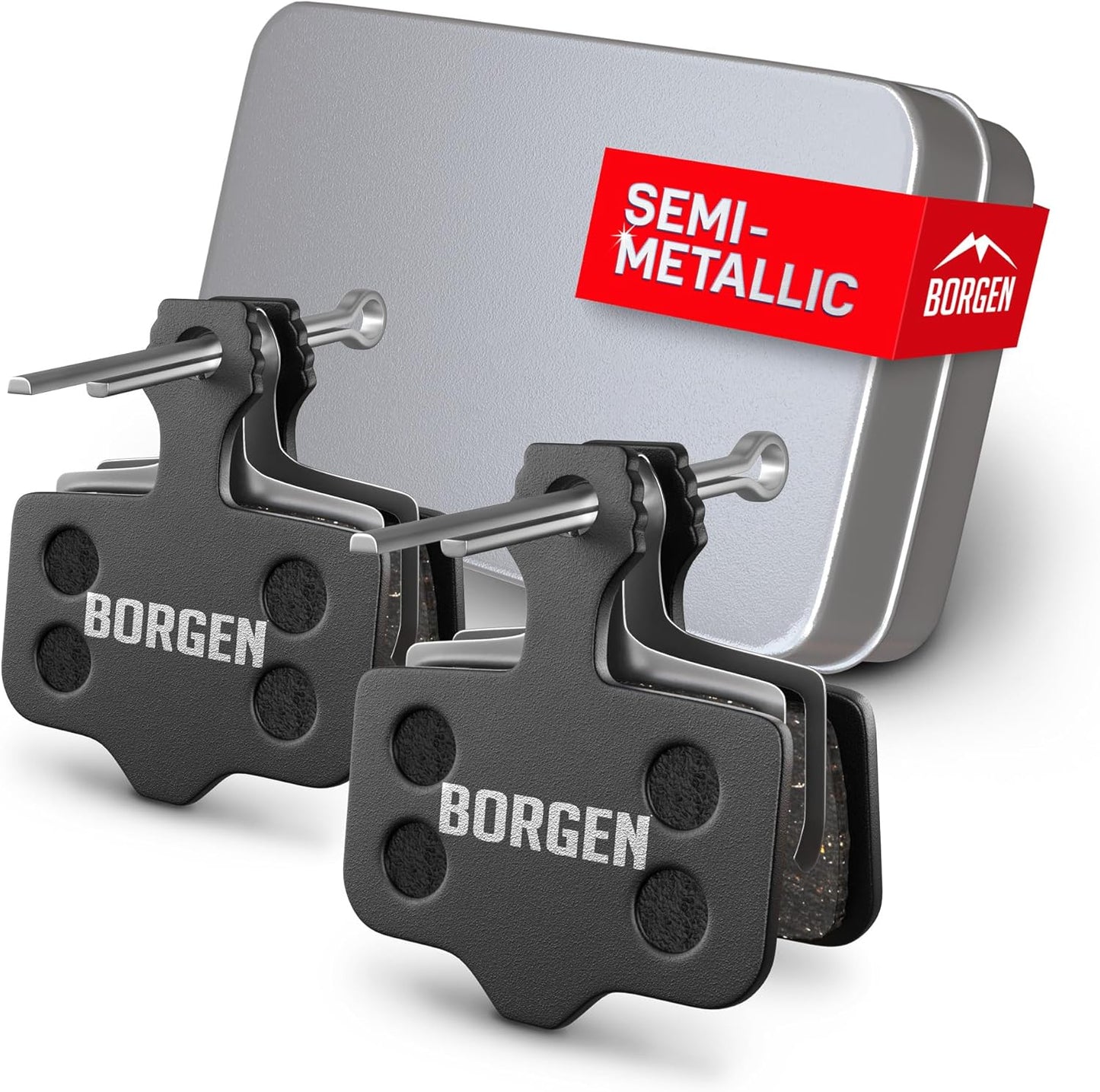 Borgen Bike Brake Pads: Compatible & Reliable