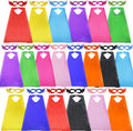 Kids Superhero Capes and Masks Set of 20 for Group Costumes