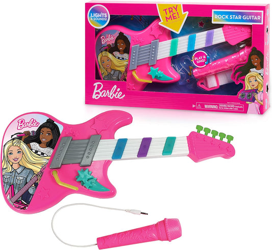 Barbie Rock Star Guitar: Lights, Sounds, Microphone