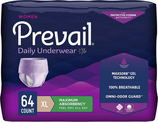 Prevail X-Large Pull-Up | Maximum Absorbency | 64 Count