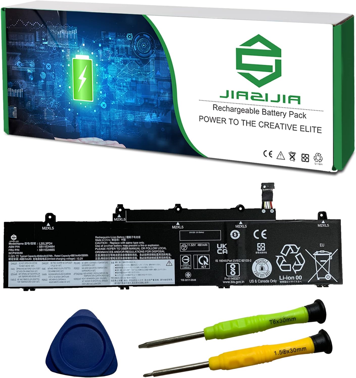 L20L3PD4 Laptop Battery Replacement for Lenovo Thinkpad E14 E15