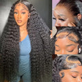 Lemoda 210% Density Water Wave 13x4 Full Frontal Wig - Thick Natural