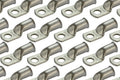 TEMCO 100 Pack Tinned Copper 2/0 AWG Battery Cable Ends - Marine Grade
