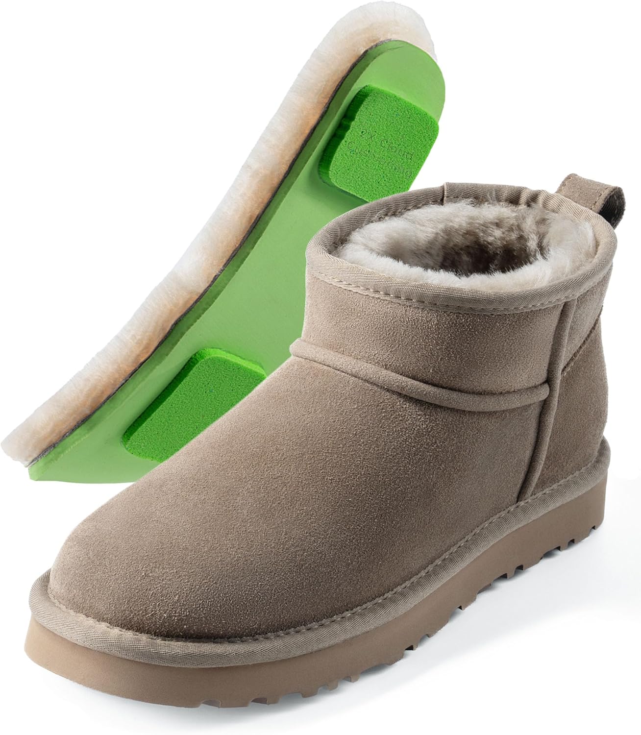 100% Australian Sheepskin Mini Boots for Winter Comfort