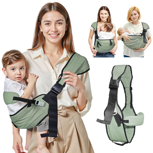 Baby Carrier Newborn to Toddler, Adjustable Sling for Comfort