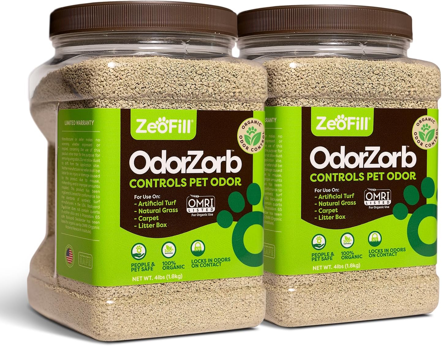 Zeofill Backyard Deodorizer for Pet Urine Odor Elimination