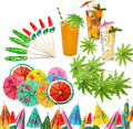 Tropical Vibes Drink Umbrellas