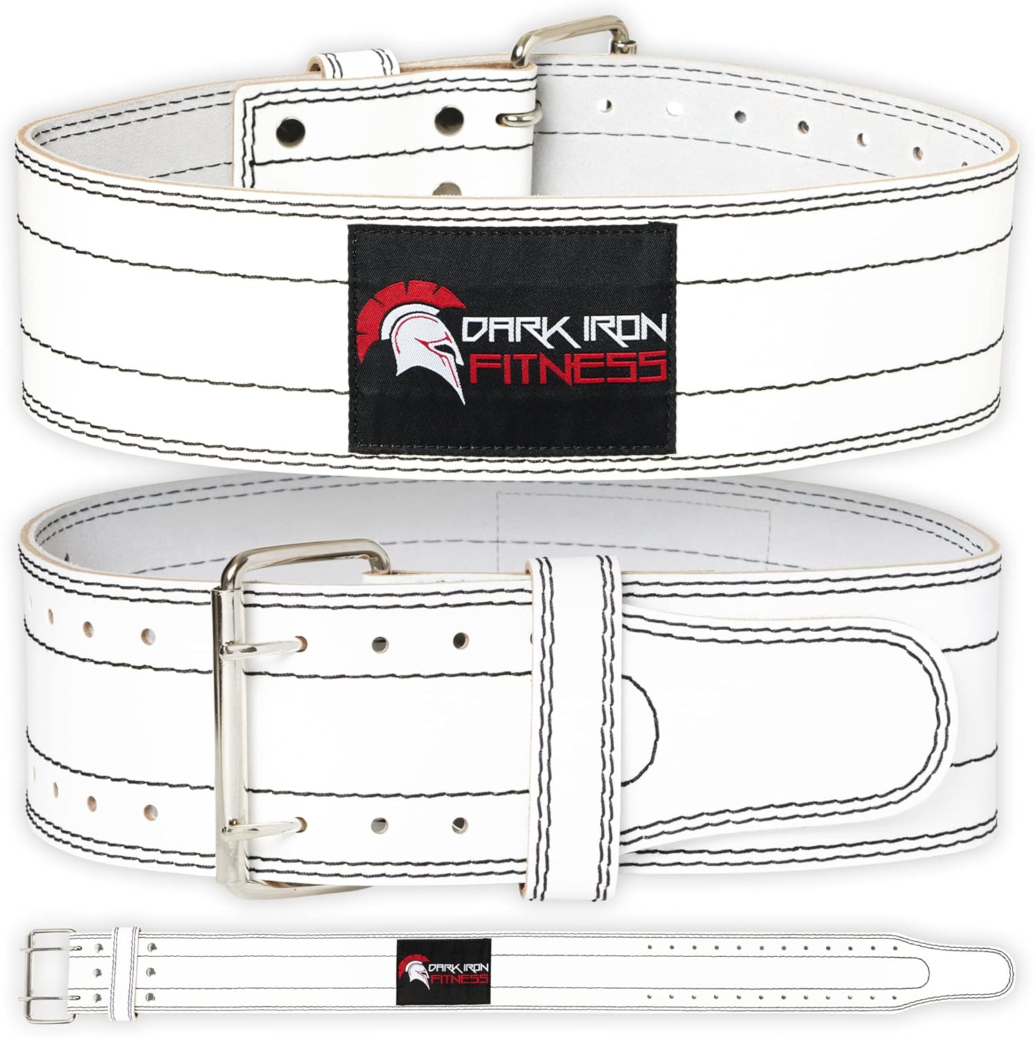 Dark Iron Fitness Weight Lifting Belt for Powerlifting Support