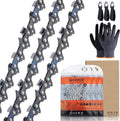 Savior 20 in Chainsaw Chain 3/8in Pitch.050in Gauge 72 Links - Durable