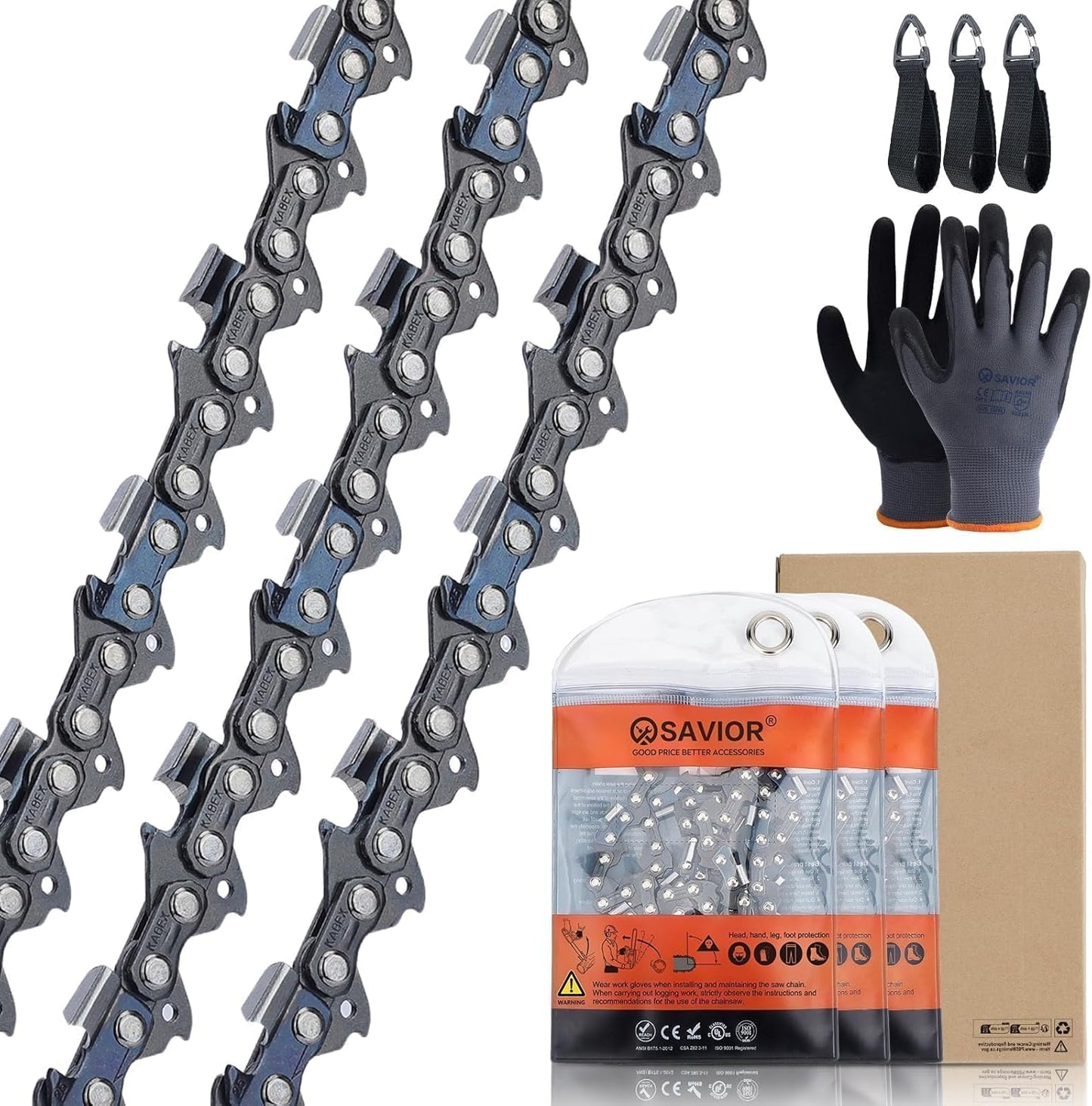 Savior 20 Inch Chainsaw Chain for Husqvarna and Stihl Models