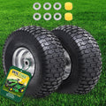 15x6.00-6 Tubeless Tire and Wheel Assembly (2 Pack) - Preassembled