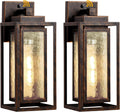 Dusk to Dawn Outdoor Wall Lantern - Sensor Waterproof Porch Light