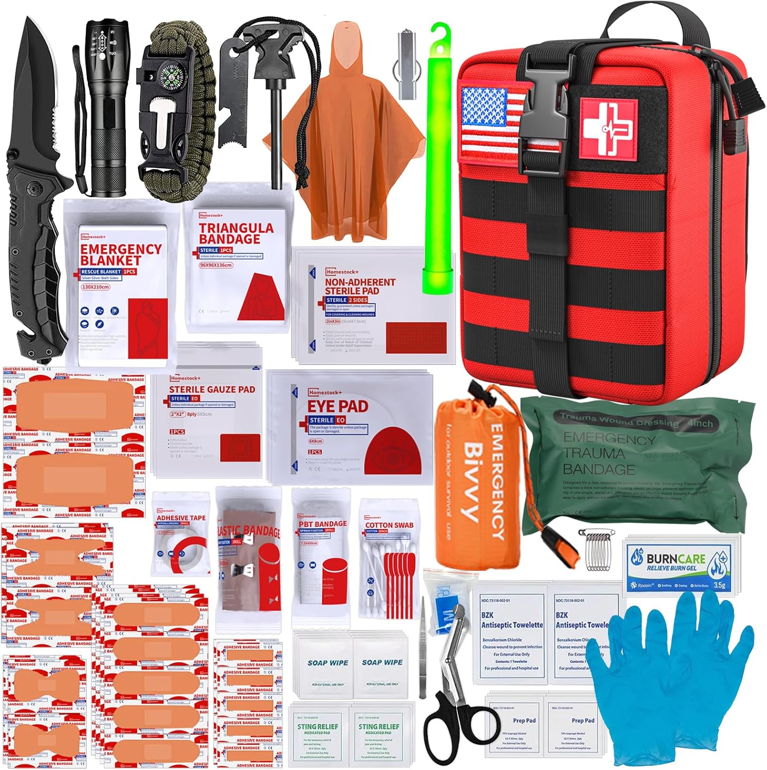 Ultimate Survival First Aid Kit by Homestockplus