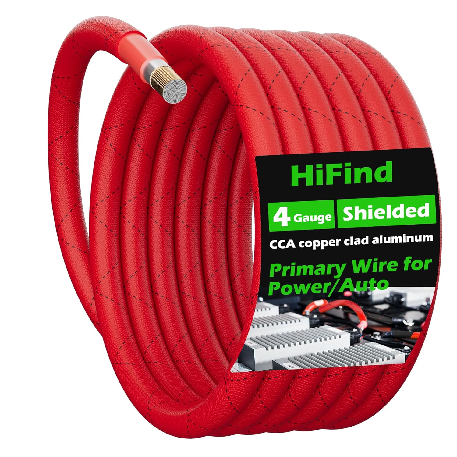 4 Gauge AWG Power Ground Wire Cable 50 Ft for Automotive Use