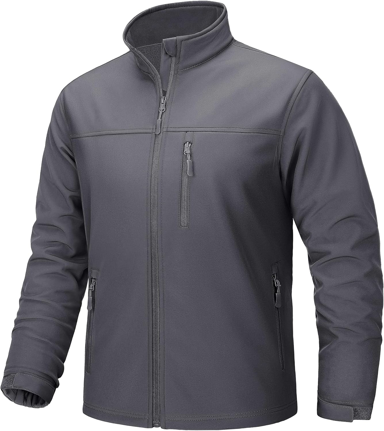 TACVASEN Men's Lightweight Softshell Jacket for All Seasons