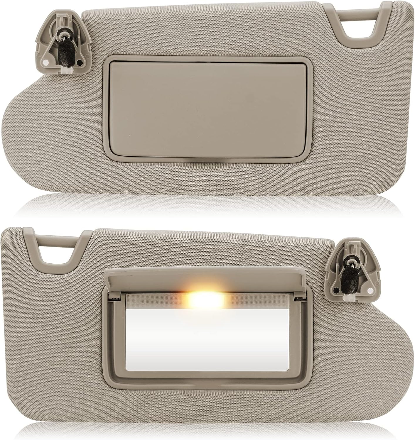 Left & Right Sun Visor with Vanity Light for Nissan Altima