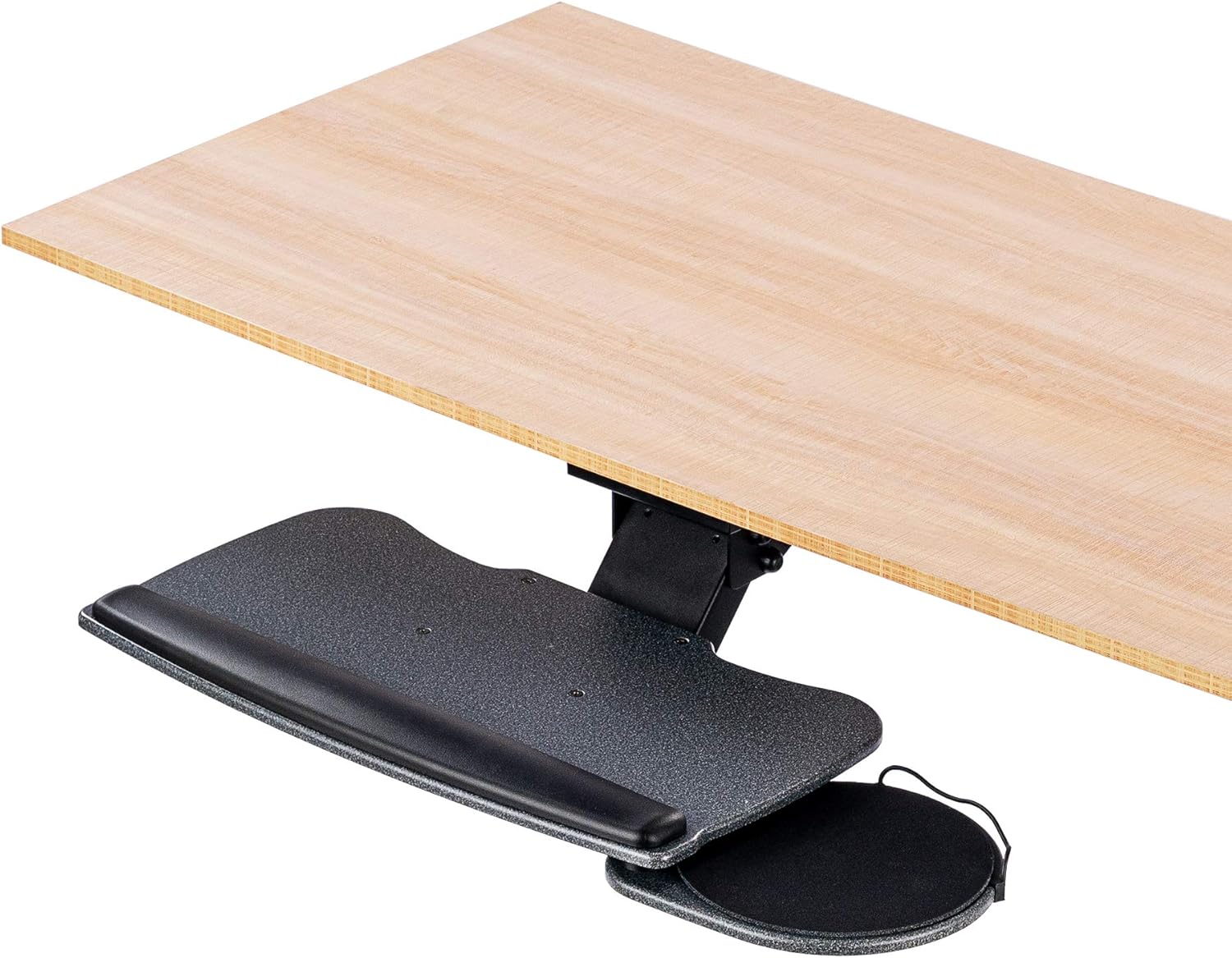 FERSGO Under Desk Keyboard Tray - Ergonomic Design, Adjustable Height & Tilt