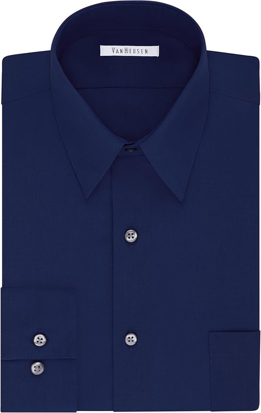 Van Heusen Men's Tall Fit Dress Shirts for Stylish Comfort