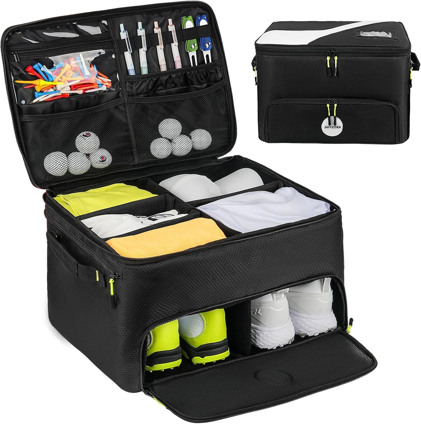 Waterproof Golf Trunk Organizer - Store Gear & Shoes Easily!
