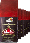Elite Aladin Coffee 7-ounces Pack of 6 - Rich Turkish Ground