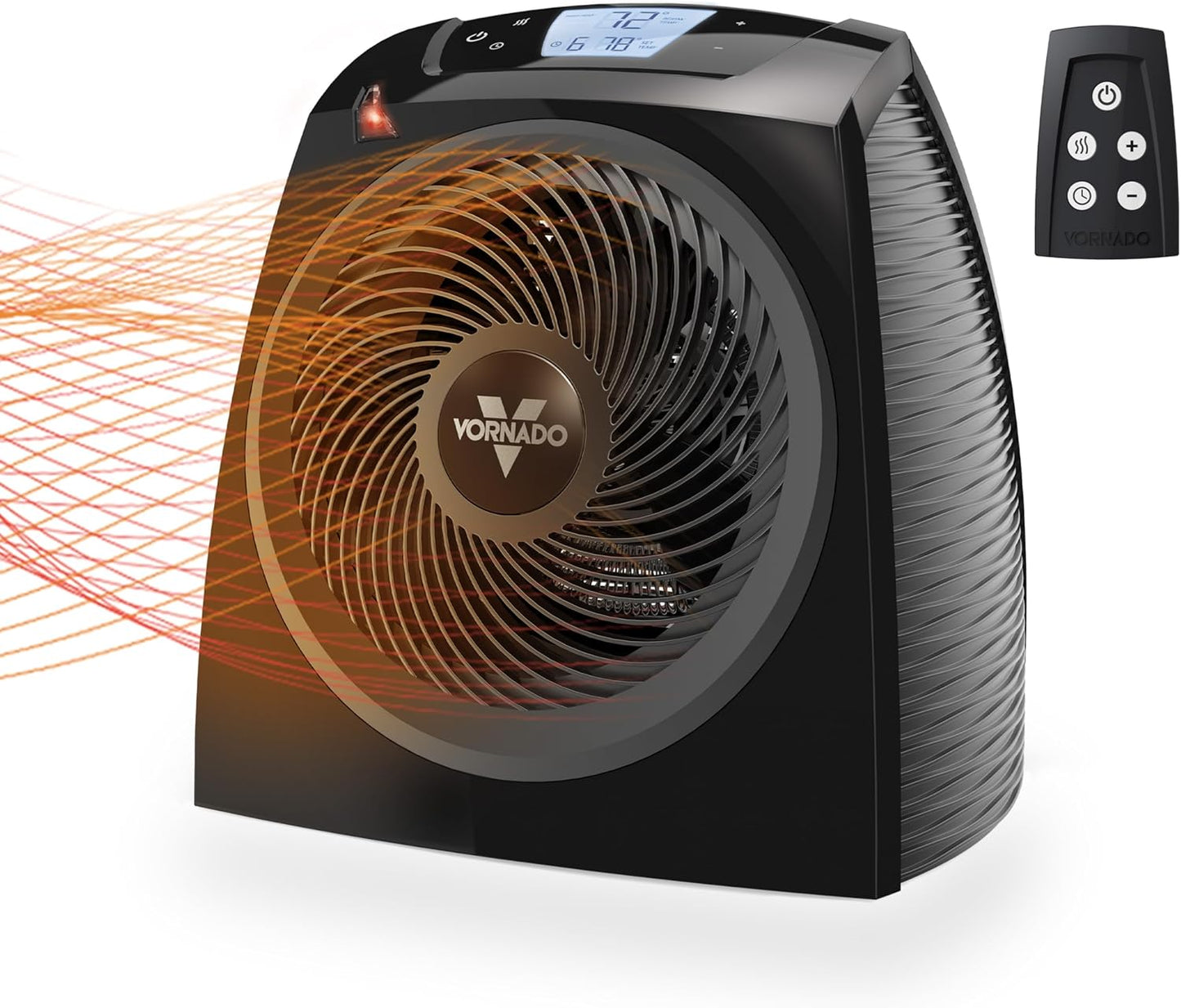 Vornado TAVH10 Remote Space Heater - Safe & Efficient