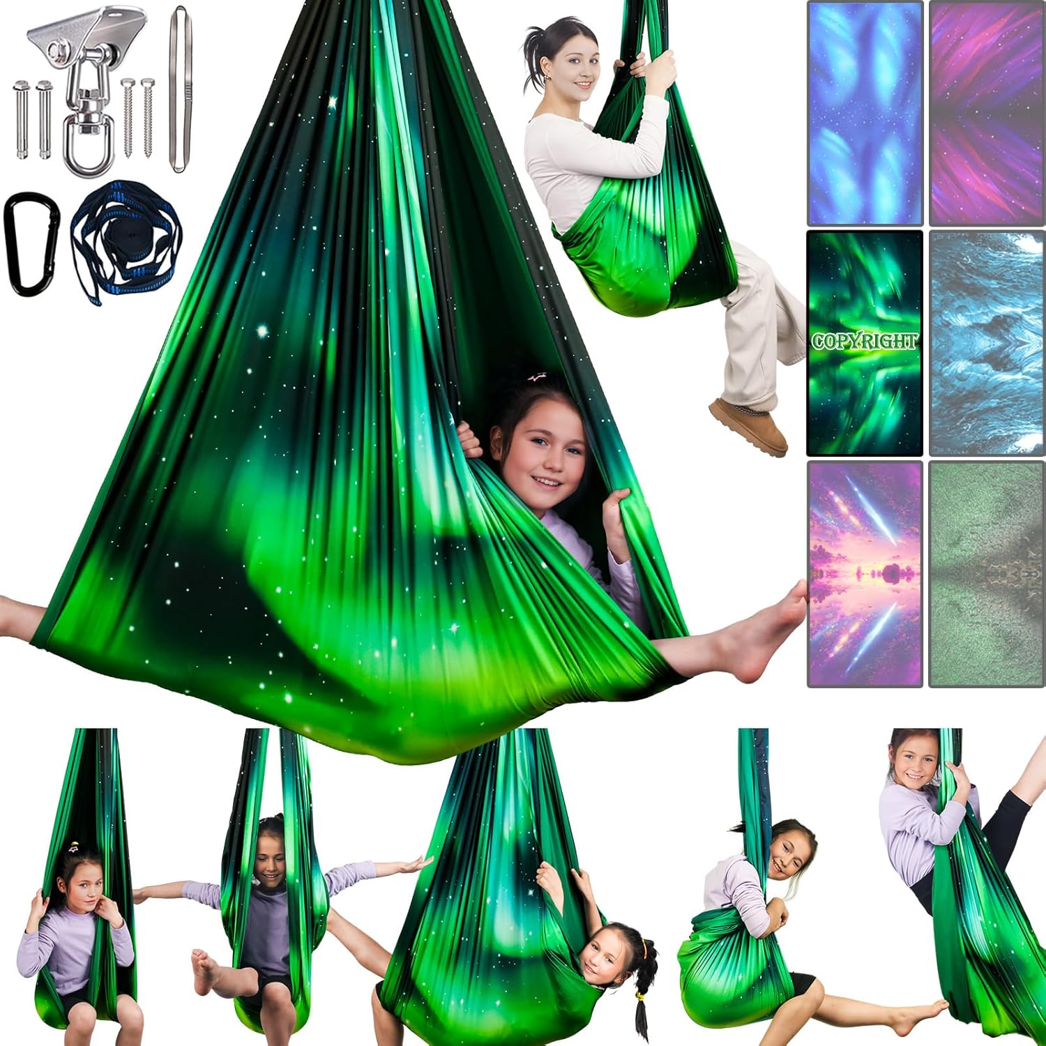 Sensory Swing for Kids & Adults - Therapy Cuddle Swing