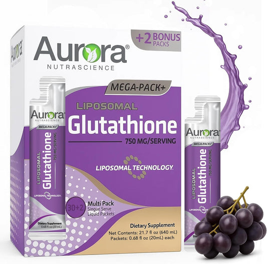 Mega-Liposomal Liquid Glutathione for Immune Support & Detox