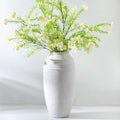Rustic Farmhouse Flower Vase 12.87 in Ceramic Vintage Vase - Timeless