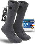 Alpaca Wool Heavyweight Thermal Boot Socks - Ultimate Cold Weather
