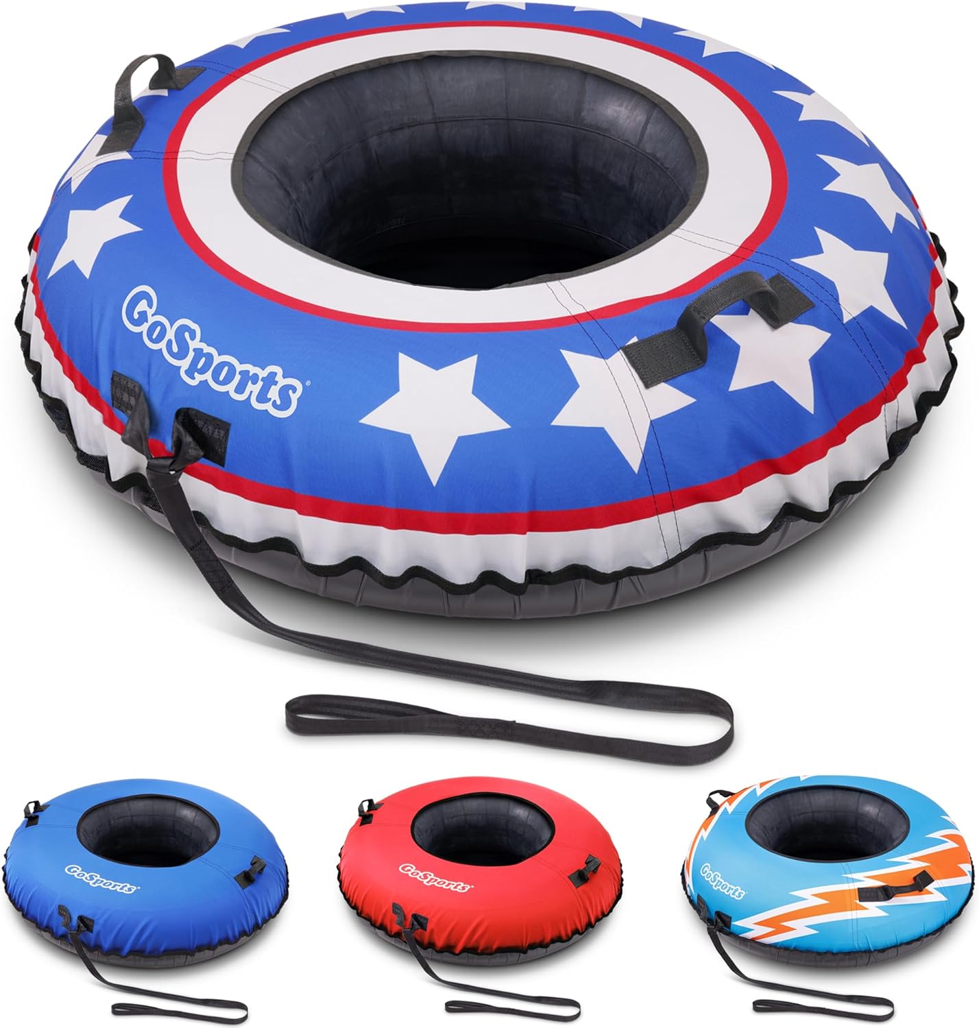 GoSports 44 Inch Heavy-Duty Winter Snow Tube for Ultimate Fun
