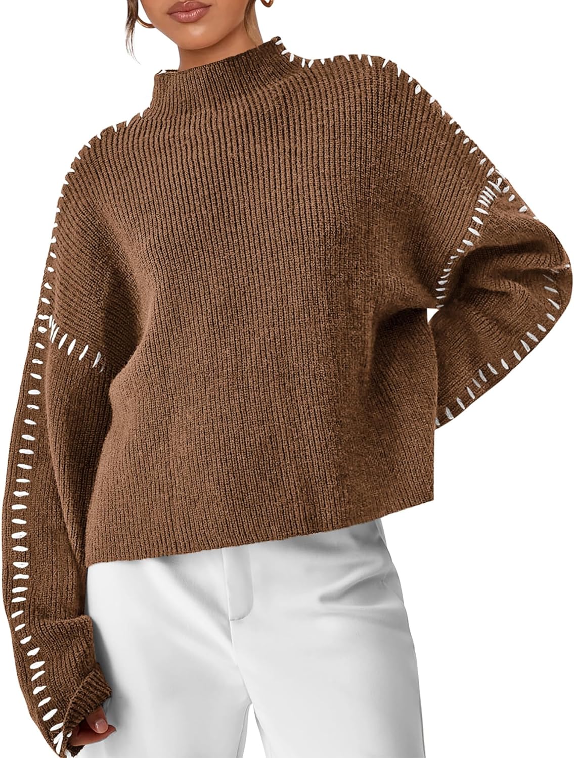 PRETTYGARDEN Women's Chunky Knit Sweaters for Fall Fashion