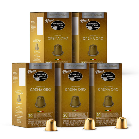 Crema Oro Blend - Italian Espresso Capsules