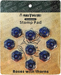 Aluminum 9-Pack Tapered Snowboard Stomp Pads 18mm - Stable Traction