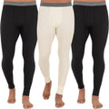 Men's Recycled Waffle Thermal Long Johns Bottom - Warm, Breathable